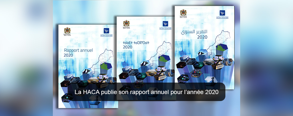 La HACA publie son rapport annuel pour l’année 2020