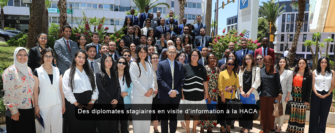 Des diplomates stagiaires en visite d’information à la HACA