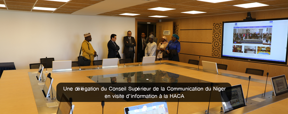 Une délégation du Conseil Supérieur de la Communication du Niger en visite d’information à la HACA