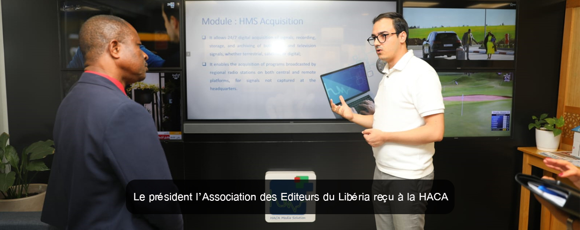 Le président l’Association des Editeurs du Libéria reçu à la HACA