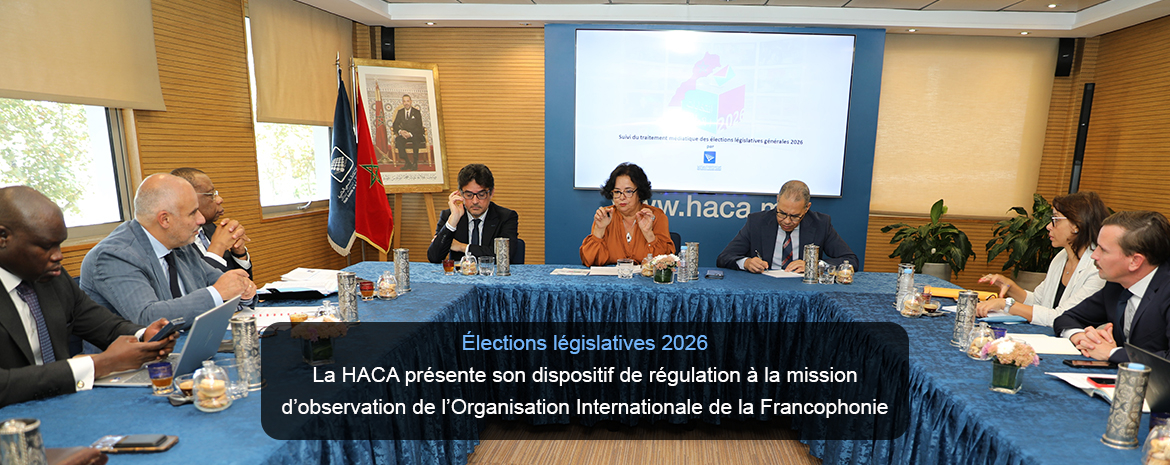 Élections législatives 2026 La HACA présente son dispositif de régulation à la mission d’observation de l’Organisation Internationale de la Francophonie