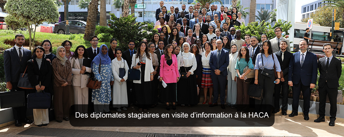 Des diplomates stagiaires en visite d’information à la HACA