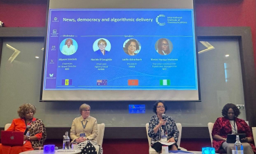 « La gouvernance de l'IA doit garantir la diversité culturelle et le pluralisme de l'information »  Latifa Akharbach, présidente de la HACA au Forum International des Régulateurs   Kuala Lumpur 12-14 octobre 2026
