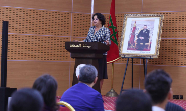 « L’accélération de l’adaptation de l’écosystème médiatique national à la transformation numérique globale est impérative » Latifa Akharbach Présidente de la Haute Autorité de la Communication Audiovisuelle à la Conférence inaugurale à Bayt Sahafa –Tanger