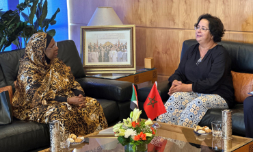 سفيرة جمهورية السودان بالمغرب في زيارة للهيئة العليا للاتصال السمعي البصري