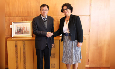 L'ambassadeur de Chine M. Li Changlin reçu à la HACA