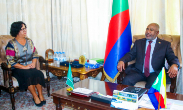 La présidente de la HACA, Mme Latifa Akharbach, reçue par le président de l’Union des Comores, M. Azali Assoumani