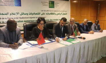 Signature à Nouakchott d’une convention de partenariat entre la HACA et son homologue, la HAPA de Mauritanie