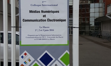 La HACA participe à un colloque international sur  « Médias numériques et communication », organisé par l’Université du Havre