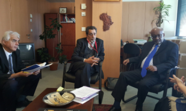 Mr. J.E. Naji Welcomed at the UNESCO Headquarters by Ms. Audrey Azoulay Deputy