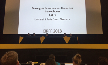 La participación de la HACA en el coloquio “género y medios” en el marco del VIII Congreso Internacional de las Investigaciones Feministas en la Francofonía