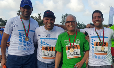 Participación de la HACA en el  Maratón Internacional de Rabat