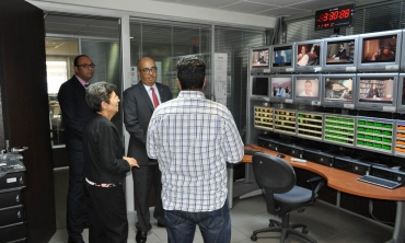 Visite à la HACA du nouveau  Représentant de l’Unesco au Maroc