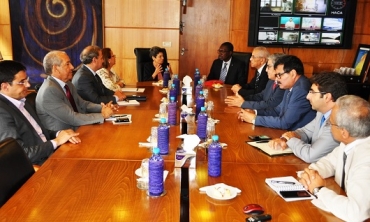 Préparatifs du Séminaire international sur la sauvegarde des archives AV : Visite du Président de la HACA de Côte d’Ivoire et du REFRAM au Maroc