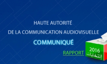 Communiqué relatif à la publication du rapport sur les élections communales et régionales  dans les médias audiovisuels régionaux