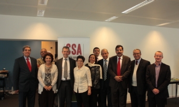 Visite du Conseil supérieur de la communication audiovisuelle du Maroc en Belgique 