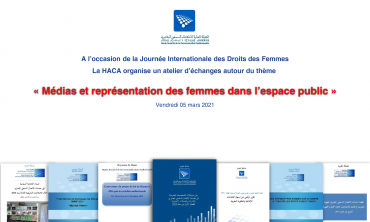 A l’occasion de la Journée Internationale des Droits des Femmes   La HACA organise un atelier d’échanges sur médias et représentation des femmes dans l’espace public