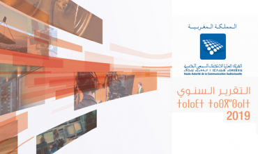 التقرير السنوي 2019 توسيع العرض التلفزي والإذاعي وتقنين المضامين السمعية البصرية  في قلب عمل الهيأة العليا للاتصال السمعي البصري