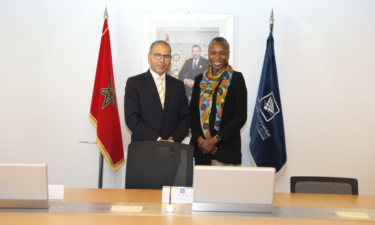 La Directrice Générale de la Radio et Télévision du Bénin reçue à la HACA