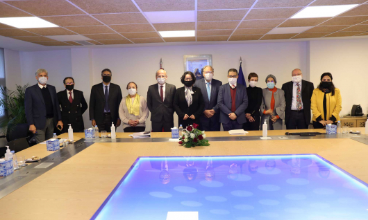 Le Conseil Supérieur de la Communication Audiovisuelle s’est réuni le 22 jan avec M. Hicham El Khlifi Directeur Général, M. Louis Gaspard Lobianco Fondateur associé et Mme Salwa Bencheikh Directrice Commerciale et Marketing de Radio Mars