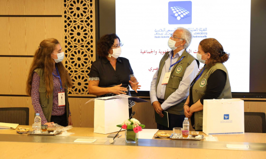الهيأة العليا الاتصال السمعي تستقبل وفدان من المراقبين الدوليين للاستحقاقات الانتخابية العامة ليوم 8 شتنبر