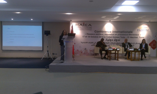 The HACA in the International Conference on “Social Media, Regulation and Electoral process”