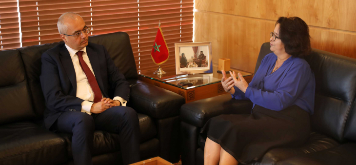 رئيسة الهيأة العليا للاتصال السمعي البصري تجري محادثات مع سفير تركيا بالمغرب
