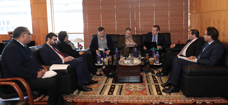 La Présidente de la Haute Autorité de la Communication Audiovisuelle reçoit une délégation de journalistes finlandais en visite au Maroc 