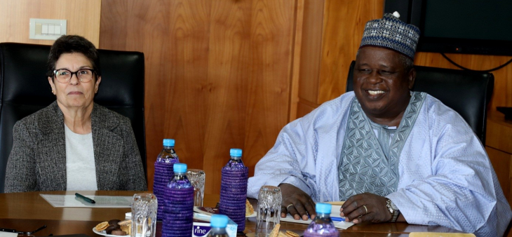 VISITE DE TRAVAIL DE L’AUTORITÉ DE RÉGULATION DES MÉDIAS DE LA RÉPUBLIQUE DU BENIN À LA HACA 