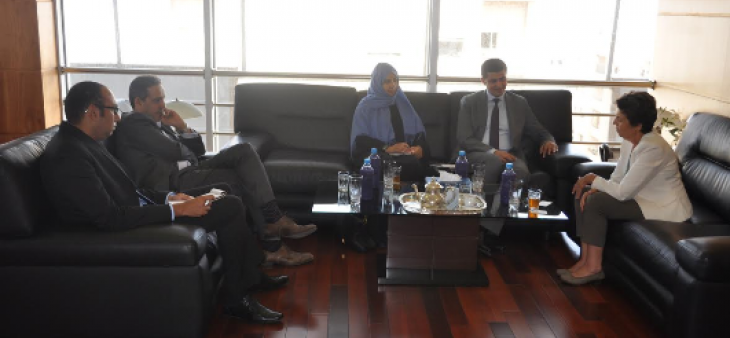 Le Ministre d’Etat chargé du Dialogue National au Yémen reçu par la Présidente de la HACA