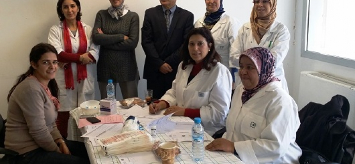حملة الكشف المبكر عن سرطان الثدي وعنق الرحم بالهيأة العليا