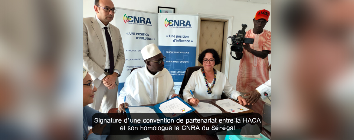 Haca Signature d’une convention de partenariat entre la HACA et son ...